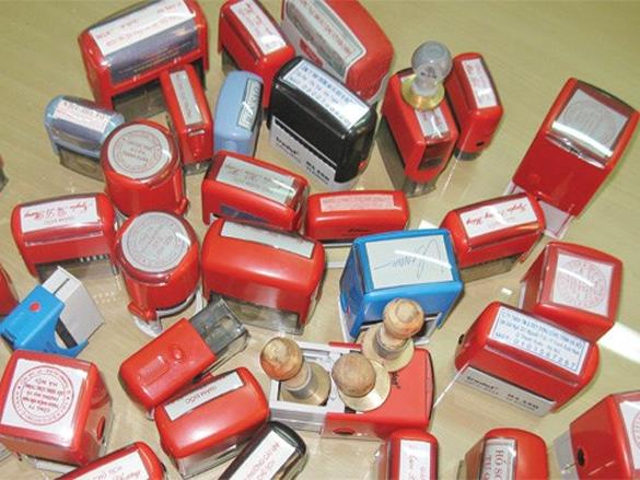 Khắc Con Dấu Giả