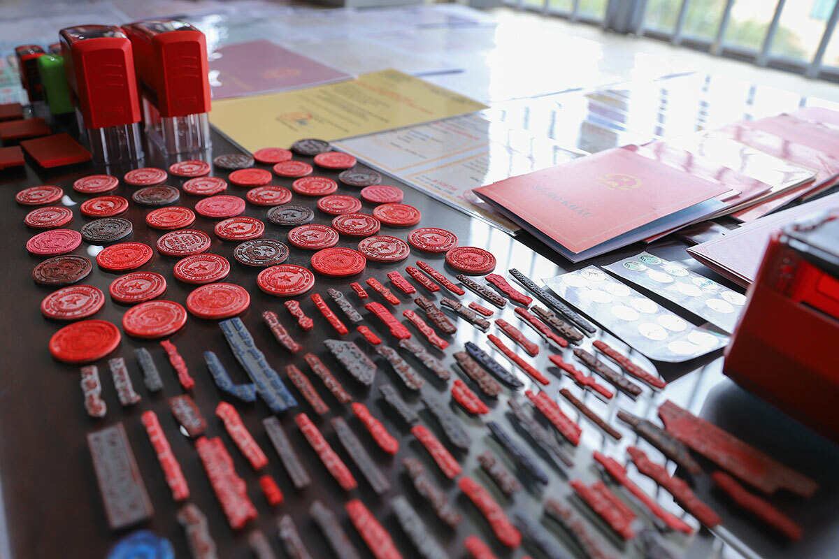 Làm dấu tròn không cần giấy tờ